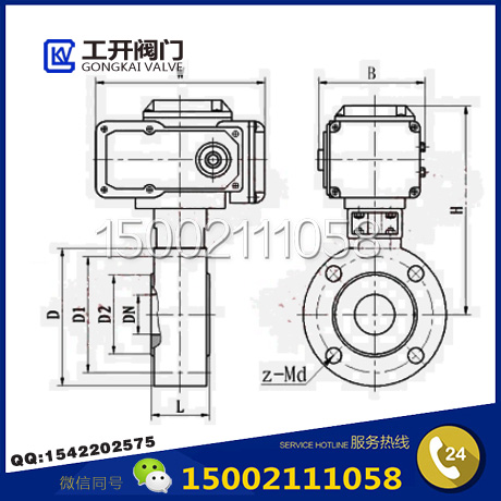 Q971F電動(dòng)對(duì)夾式球閥結(jié)構(gòu)圖