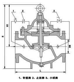 300X緩閉式止回閥結(jié)構(gòu)尺寸