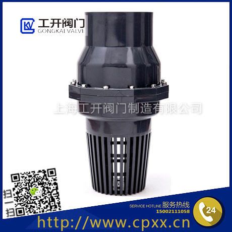 PVC-U Swing Foot Valve-Plastic Foot Valve